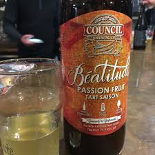 Council Brewing Company S Passion Fruit Saison Bottle Store Brewing Co Passion Fruit