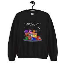 Among Us Sweatshirt Impostor Crewmate Video Game Among Us Etsy Amongus Amongusshirt Impostor Crewmate Funnyam Sick Clothes Sweatshirts Unisex Sweatshirt