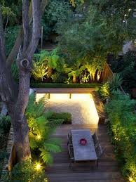 Contemporary Back Garden Tropical Garden Design Garden Design Modern Garden Design