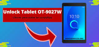 All the latest alcatel tablets news, rumours and things you need to know from around the world. Como Desbloquear La Tablet Ot 9027w Unlock Nck