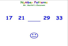 Maybe you would like to learn more about one of these? Math Number Pattern Game For Kids Smiley Sequences
