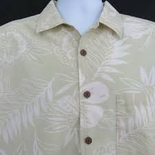 Floral Light Green Mens L Leaves Point Zero Hawaiian Aloha Shirt 100 Cotton Pointzero Hawaiian Aloha Shirt Floral Shirt Zero Shirts