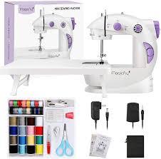 Maybe you would like to learn more about one of these? Mini Electric Sewing Machine Portable Sewing Machine With Extension Table Foot Pedal Dual Speed Crafting Diy Tool Set For Beginner Household Travel Sewing Sewing Machines