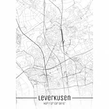 Maybe you would like to learn more about one of these? Stadtplan Leverkusen Just A Map I Digitaldruck
