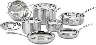 It cooks well and looks great. Amazon Com Cuisinart Mcp 12n Multiclad Pro Stainless Steel 12 Piece Cookware Set Pots And Pans Home Kitchen