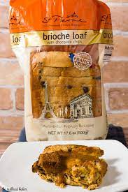 Allow to cool before placing in the baking dish. Pumpkin Chocolate Chip Brioche Bread Pudding By The Redhead Baker