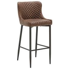 rivington faux leather kitchen bar
