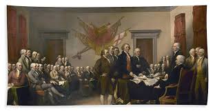 Low price guarantee, fast shipping & free returns, and custom framing options on all prints. Signing The Declaration Of Independence July 4th 1776 Beach Towel For Sale By John Trumbull
