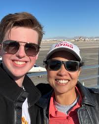 Spent a wonderful afternoon with an incredible flight instructor enjoying  the beautiful scenery as we flew over Vegas- hey, what a way to spend a day!