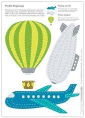 In der enger gefassten definition der internationalen zivilluftfahrtorganisation (icao) ist es auch immer ein motorisiertes luftfahrzeug. Flugzeuge Zum Prickeln Bastelbogen Mit Heissluftballon Zep Flugzeuge Zum Prickeln Bastelbogen Mit Heissluftballon Bastelbogen Flugzeug Basteln Prickeln