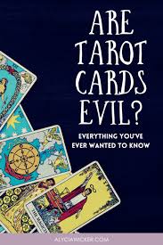 We were unable to load disqus. Are Tarot Cards Evil Alycia Wicker