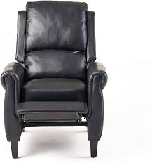 Shop stylish and attractive chair and a half seating at luxedecor.com. Amazon Com Great Deal Furniture Lloyd Black Leather Recliner Club Chair Furniture Decor