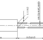 AT310 / DIP MHz / Quartz Crystal Resonators / Bentex