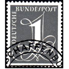 Sendungsverfolgung jetzt auch für briefe? 1 Pfg Freimarke Briefmarke Gestempelt Fluoreszierendes Papier Katalog Nr 226y Bund Briefmarken Gestempelt Bundesrepublik Deutschland Briefmarken Briefmarken Sieger