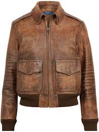 Ralph Lauren Leather Bomber Jacket Leather Bomber Jacket Leather Bomber Bomber Jacket