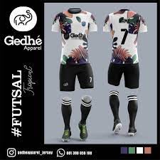 Desain baju futsal secara online. Jersey Dryfit Futsal Bola Full Printing Free Custom Desain Bebas Shopee Indonesia