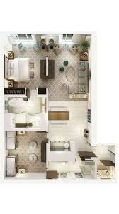 Hilton Dubai Al Habtoor City Family Suite In 2020 Hotel Suite Plan Suite Room Hotel Hotel Room Plan