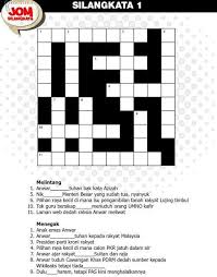 Anda bisa menggunakan kotak dengan ukuran 3x3 sampai dengan ukuran teka teki silang menyajikan sebuah permainan berbahasa indonesia dengan kekayaan kata yang berlimpah. Bermacam Teka Silang Kata Bahasa Melayu Tahun 5 Yang Sangat Meletup Untuk Para Murid Muat Turun Pekeliling Terbaru Kerajaan