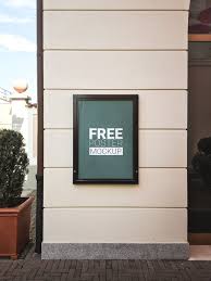 Free Poster Mock Up On Behance Poster Mockup Photoshop Mockup Free Poster Mockup Psd