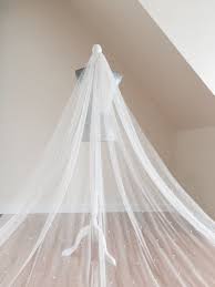 Sale Ligth Ivory Pearl Veil Pearl Veil One Tier Wedding Veil Bridal Veil With Pearls Classic Veil Veil Single Pearl Veil Cathedral Veil White Veils