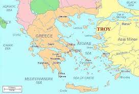 Map Of Asia Minor Today This Map Shows The Area Of Greece And Asia Minor,... | Sutori