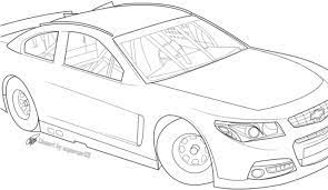 In this lesson, we're learning how to draw a cool nascar! Download Drawn Race Car Outline Nascar Drawing Full Size Png Image Pngkit