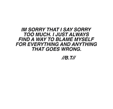 I Blame Myself Quote Aesthetic Words Quotes