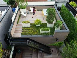 Not to pour too much rain on the parade, but of course these kinds of exterior designs will only work well at certain times of. Roof Garden Design Terrace Garden Design Roof Garden