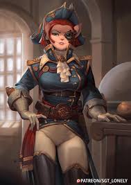 Captain Amelia by Tanawat Muninnimit(Sgt-lonely) : rImaginaryWarhammer