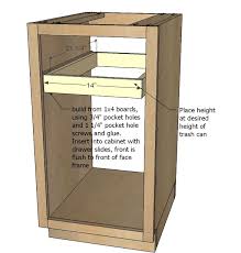We did not find results for: 18 Kitchen Base Cabinet Trash Pull Out Or Storage Cupboard With Door Ana White