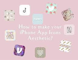 Focus on details or change angles . How To Make Your Iphone App Icons Aesthetic Screen Kit