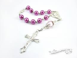 Purple Car Rosary Auto Rosaries Rear View Mirror Rosary Single Etsy In 2020 Purple Jewelry Christian Necklace Car Charms Mirror