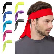 Sport Sweatband Summer Quick Headband Running Fitness Elastic Absorbent  Sweat Cycling Jog Tennis Yoga Gym Head Band Hair Bandage