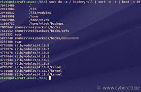 Where downloaded files are saved Linux Find Largest File In Directory Recursively Using Find Du Nixcraft