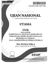Soal latihan un smk mak matematika 2018 2019 s r w kunci jawaban un matematika smp 2019 nomor 21 40 matematika. Soal Un Smk Matematika 2018 Masnurul