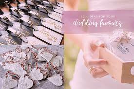 Thank friends and family for attending your big day with something special. 70 Amazing Wedding Favours For Your Wedding Reception
