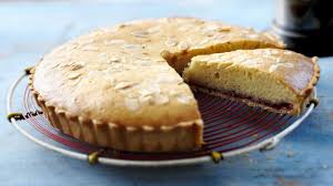 Due to its crumbly consistency, you may need to divide this sweet shortcrust pastry into small balls in order to line a tart tin. Mary Berry S Feather Topped Bakewell Tart Recipe Bbc Food