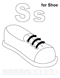 Nov 10, 2020 · if your kids are obsessed with ryan's world, or his t.v. S For Shoe Coloring Page With Handwriting Practice Kids Handwriting Practice Alphabet Letter Activities Alphabet Preschool