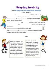 The first is labeled download which will prompt you to download the pdf version of this kindergarten worksheet. English Esl Healthy Habits Worksheets Most Downloaded 26 Results