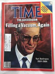 Time Magazine Yuri Andropov CCCP Sarajevo Olympics February 20 1984