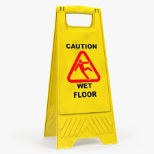 Caution Wet Floor Sign 3d Model Ad Wet Caution Floor Model Wet Floor Signs Wet Floor Vintage Business Cards Template