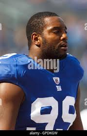 New York Giants defensive tackle Kobe Smith (72)during an NFL football game  against the New York Jets, Saturday, Aug. 26, 2023 in East Rutherford, N.J.  Jets won 32-24. (AP Photo/Vera Nieuwenhuis Stock