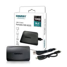 Ổ cứng di động SSD 250GB Kingmax KE-35 250GB (Đen) - HugoTech - Beat the  Lowest Price
