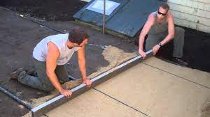 Everyone loves a flat lawn to mow, but how to accomplish that leveling with sand or soil becomes a question that i want to help answer today. How To Build A Patio Part Two Youtube