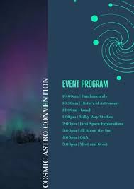 Download your creation to share via email, sms or whatsapp, or print it. Free Event Program Templates Design Event Programs Online Adobe Spark