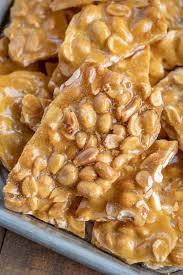 Peanut Brittle Is The Perfect Party Dessert Made With Butter Peanuts And Corn Syrup Its Sweet Crunchy Peanut Brittle Brittle Recipes Peanut Brittle Recipe