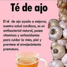 🧄 ¡El Antibiótico Natural en una Taza! Descubre el Poder del Té de Ajo ☕  El Ajo es reconocido mundialmente, no solo por su sabor, sino por ser uno de  los antibacteriales