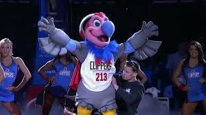 Clippers video highlights bradley hits seventh homer. Clippers Unveil Chuck The Condor Mascot Owner Steve Ballmer Dunks Abc7 Chicago