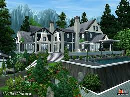 Nisara Villa By Autaki Sims 3 Downloads Cc Caboodle Sims House Sims Building Sims