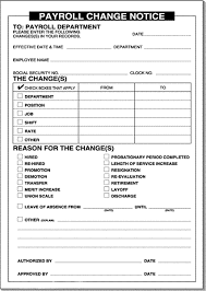 Consider how the person will react to what you are saying. Buy Payroll Change Notice Forms Estampe